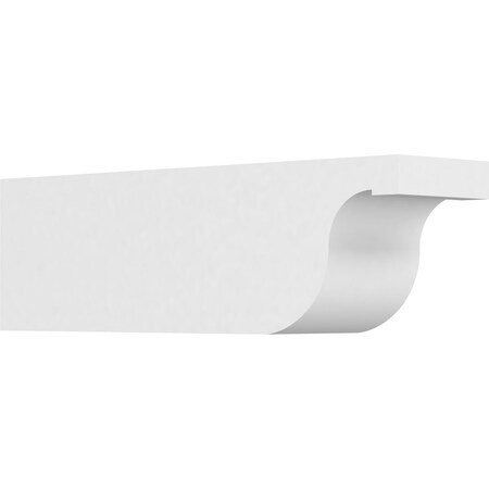 Ekena Millwork Standard Del Monte Architectural Grade PVC Rafter Tail, 5"W X 6"H X 20"L RFTP05X06X20DEL
